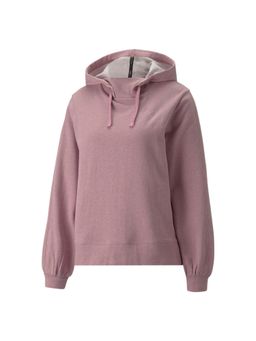 Puma - Studio Fleece Hooded Women Purple T-shirts