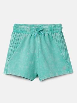 ANGEL & ROCKET - Solid Green Shorts