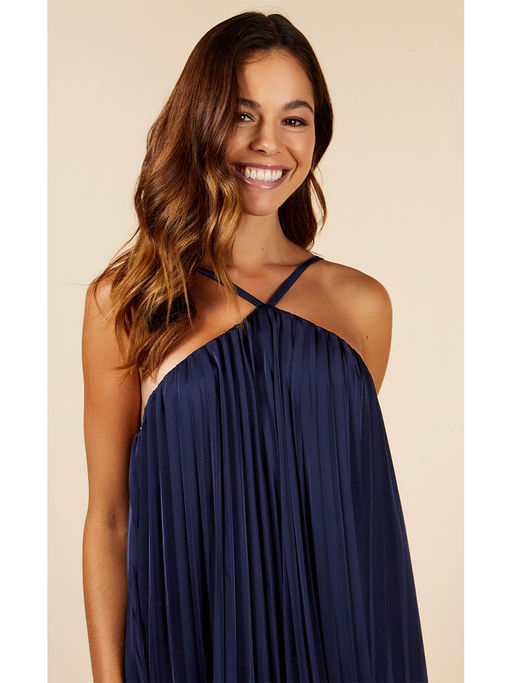 little mistress pleated dress Little Mistress Premium Lace Pleated Midi Dress, $103 | Asos