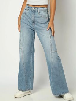 GAP - Womens High-Rise Relaxed Fit Jeans