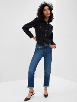 GAP - Womens Relaxed Fit Mid-Rise Jeans