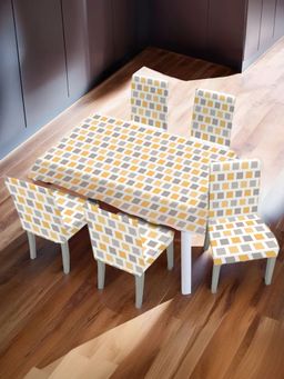 UMAI - Dining Table Chair Cover Multi Color (Set of 7)
