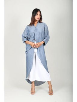 Fawn 24 - Denim Wrap Shirt