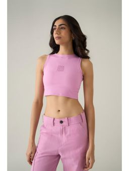 No Grey Area - Kolam Cropped Tank Top