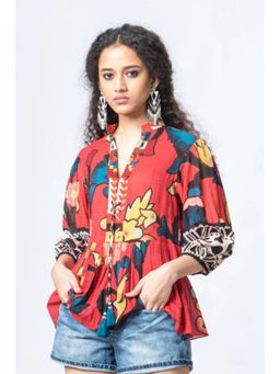 Verb - Red Cayenne Top