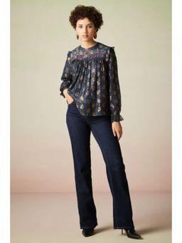 Verb - Navy Blue Julien Top