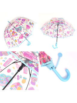 Little Surprise Box - Unisex Blue Printed Umbrella