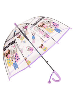 Little Surprise Box - Unisex Purple Printed Umbrella
