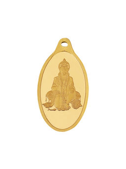 Kundan - 5g Gold Pendant 24K (999.9) Hanuman Ji
