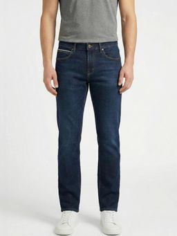 Lee - Men Blue Travis Slim Tapered Fit Mid Rise Jeans