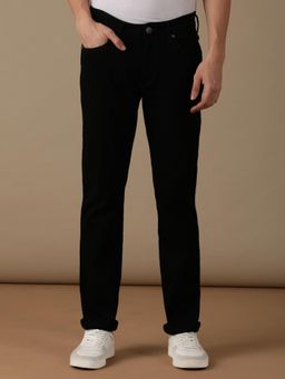 Wrangler - Men Black Millard Regular Fit Mid Rise Jeans