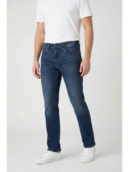 Wrangler - Men Blue Millard Regular Fit Mid Rise Jeans