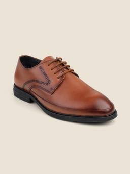 Metro - Men Tan Derbies