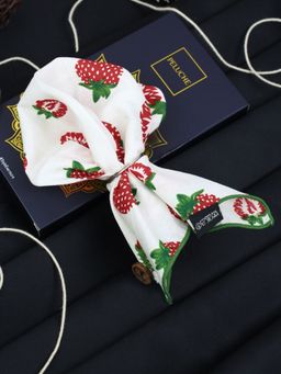 PELUCHE - Juicy Strawberries Pocket Square For Men Multi-Color