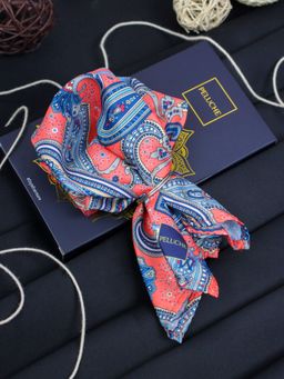 PELUCHE - Beautiful Floral Pocket Square For Men Pink