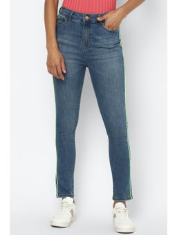 Allen Solly - Navy Solid Jeans