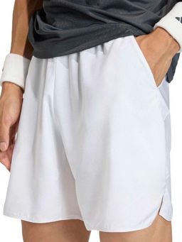 adidas - White Solid Mid Waist Regular Short