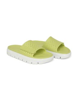 SKECHERS - Women FOAMIES TOP-LEVEL-PEACHY VIBE Sliders - Green