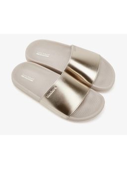 SKECHERS - Women HYPER Sliders - Gold