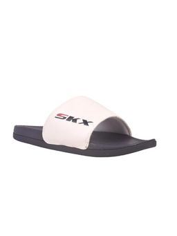 SKECHERS - Men GAMBIX INDIA - BERLO Sliders - White