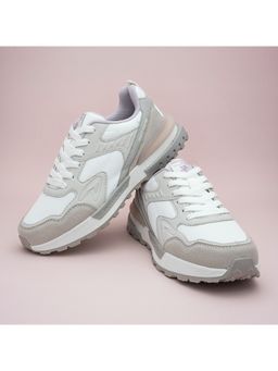 Red Tape - Women Colorblocked Grey Super Sneakers