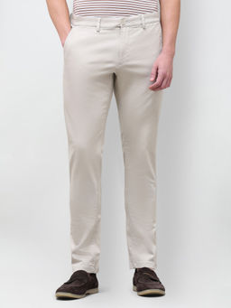 U.S. POLO ASSN. - Stone Textured Satin Weave Slim Men's Trouser