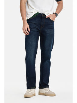 Snitch - Ink Blue Denim Straight Casual Jeans for Men