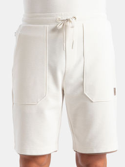 Jockey - AM18 Men Super Combed Cotton Rich Regular Fit Shorts-White