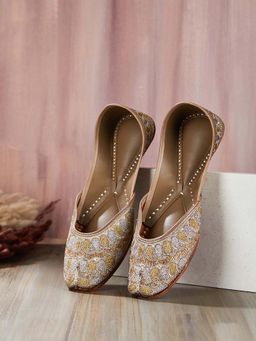 Fabindia - Multi-Color Leather Jutties