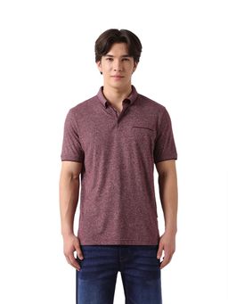The Bear House - Mens Polo T-shirt - Maroon