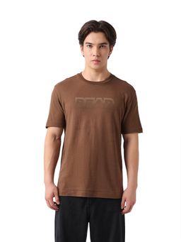 The Bear House - Mens Casual T-shirt - Brown