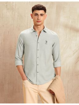 U.S. Polo Assn. Denim Co. - Men Olive Shirt