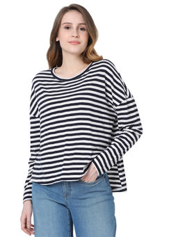 VERO MODA - Curve Women Blue T-Shirt