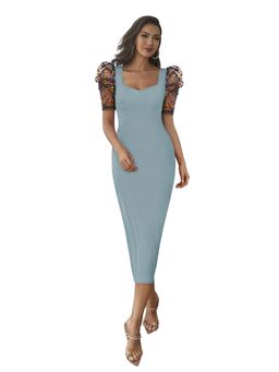 Odette - Pista Skater Knit Fabric Dress For Women