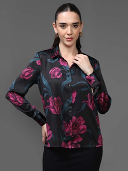 Kazo - Black Hepburn Shirt