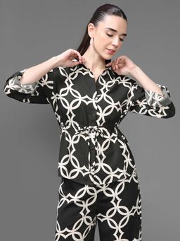 Kazo - Black Lombard Shirt