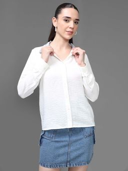 Kazo - White Janet Shirt