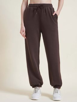 Beatnik - Brown Joggers Pants Trousers For Women