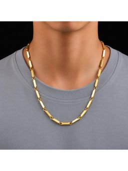 Salty Alpha - Gold Figaro Italian Style Chain Necklace