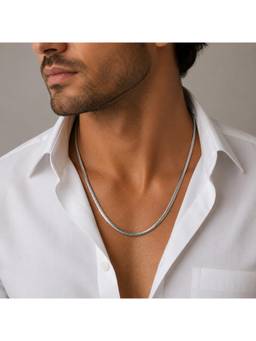 Salty Alpha - Silver Mercury Flow Chain