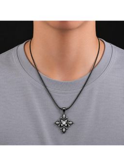 Salty Alpha - Black Zircon Warbler Necklace