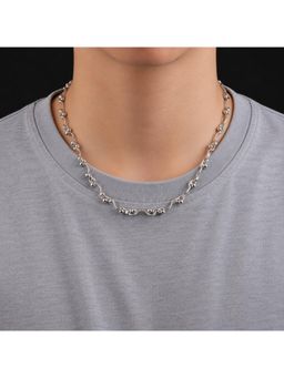 Salty Alpha - Silver Maverick Link Necklace