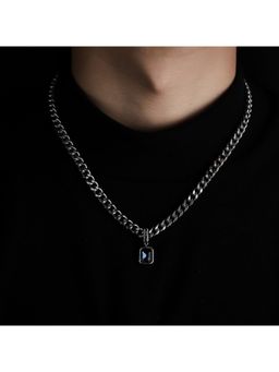 Salty Alpha - Blue Caspian Cuban Necklace