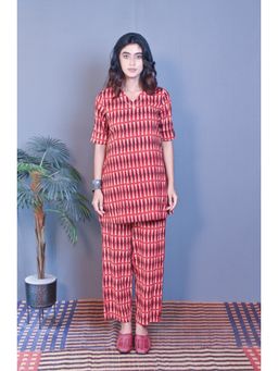 EARTHWEAR - Womens Red Co-Ord Set