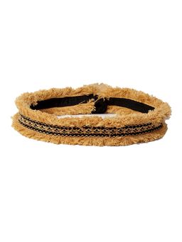 Aarke Ritu Kumar - Mustard Fabric Belt