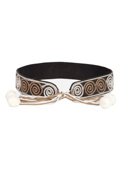 Aarke Ritu Kumar - Black Rome Belt