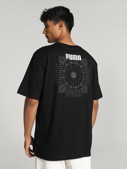 Puma - Classic Paisley Men's T-shirt-Black