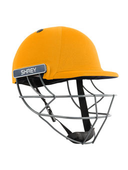 Shrey - Performance Steel-Yellow Cricket Helmet (XS)