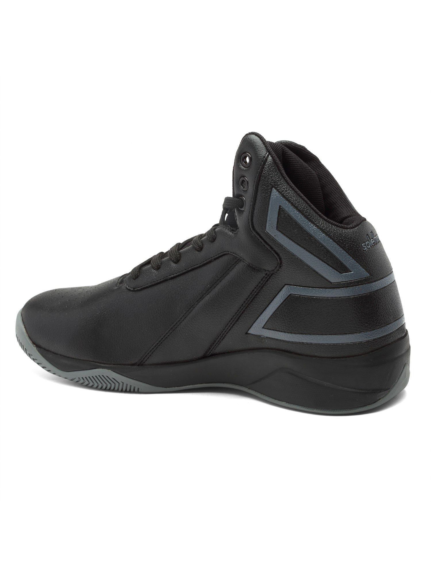Buy SOLETHREADS Rider Black Solid Men Sneakers Online
