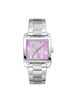 DKNY - City Maxi Analog Pink Square Dial Womens Watch - DK1L001M0035